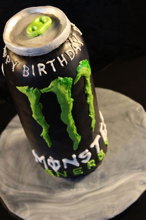 Monster Energy Birthday Cake Monster Energy Cake — Birthday Cakes