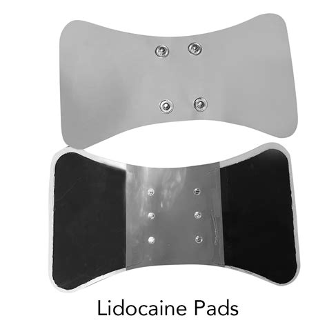 Lidocaine Pads For The Advanced Backshoulder Stimulator Hammacher