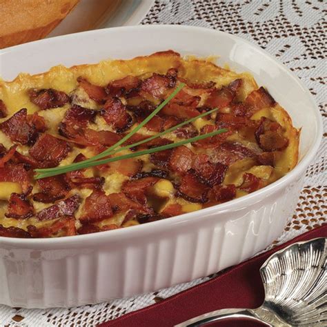 Toss until vegetables are well coated. Bacon Potato Bake | Recipes | Nueske's