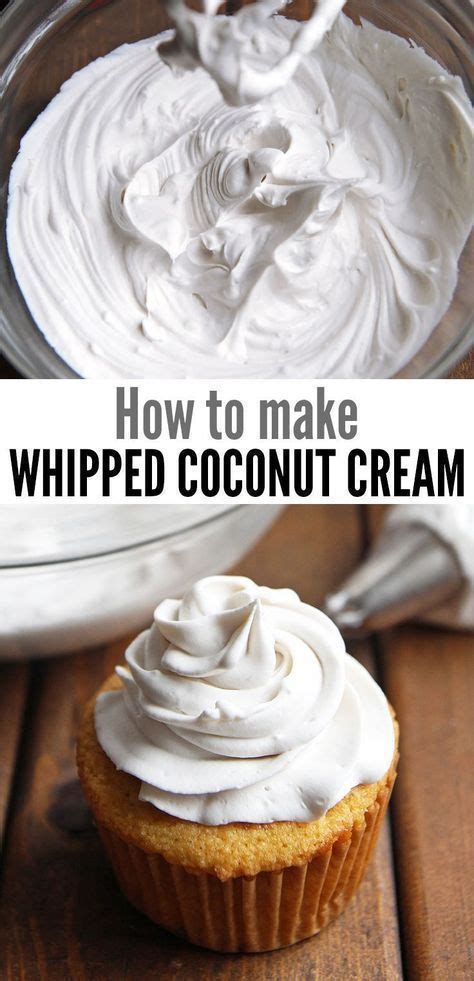 Light And Fluffy Frosting That Is Entirely Dairy Free Whipped Coconut