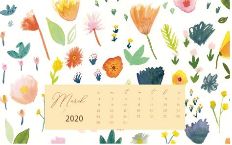 Free Download Cute 2020 Desktop Calendar Wallpaper Latest Calendar