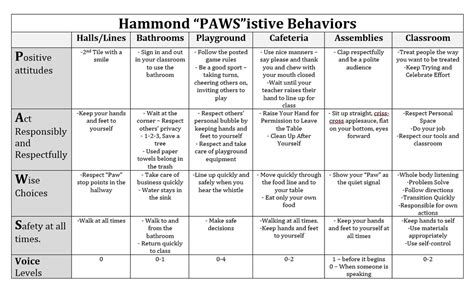 School Wide Programs Hammond Elementary Counseling