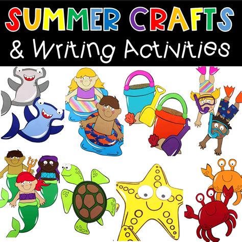 Summer Crafts Pin Kreative In Kinder
