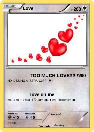 Pokémon Love 685 685 Too Much Love My Pokemon Card