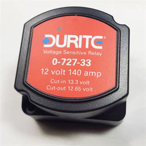 Split Charge Kit Durite Relay 6mtr 12v 140 Amp Ubuy India