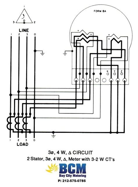 3 Phase Ct Meter Wiring Diagrams Datainspire