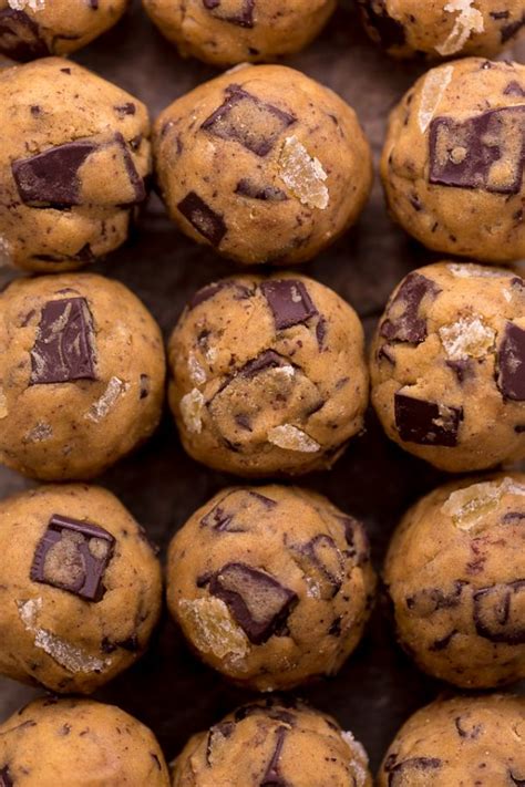 Chewy Ginger Chocolate Chunk Cookies Baker By Nature