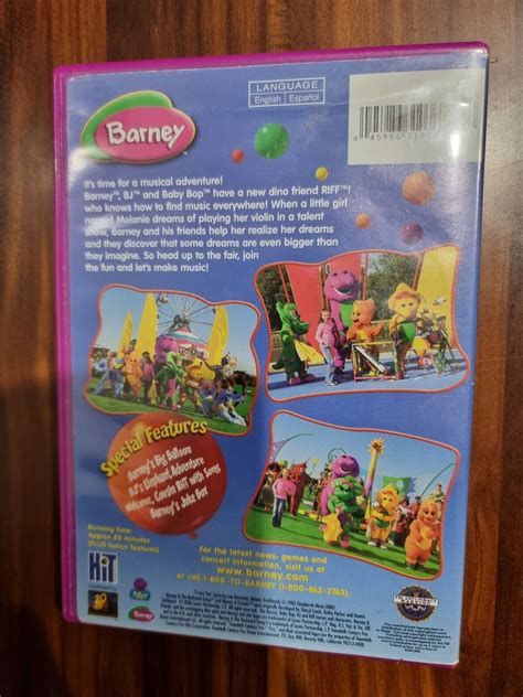 BARNEY Let S Make Music DVD Region 1 NTSC EBay