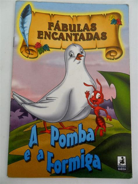 Livro A Pomba E A Formiga Fábulas Encantadas Edições Sabida - R$ 19,09 em Mercado Livre