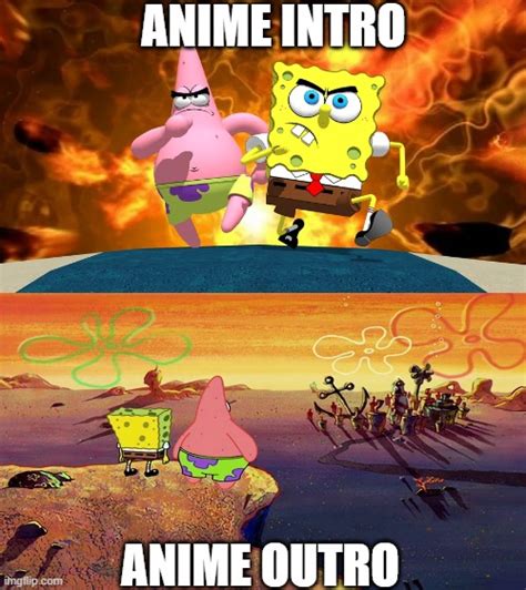 Anime Opening And Ending Be Like Imgflip