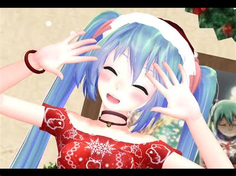 Channels trending upcoming new popular; MMD Tda Christmas Miku ojama insect - YouTube