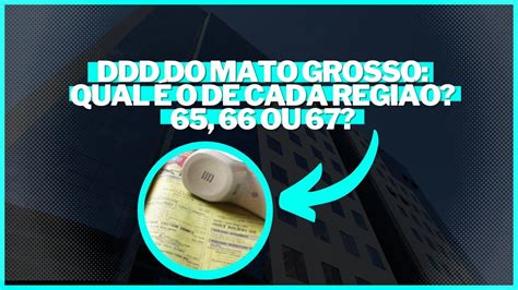 Qual O Ddd De Mato Grosso