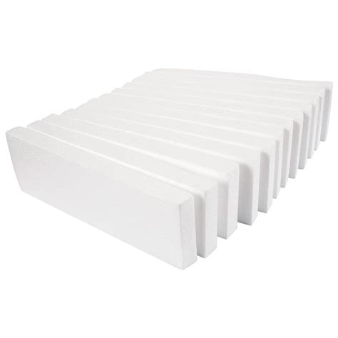 Foam Boards Bulk 12 Pack White Polystyrene Foam Board For Arts And