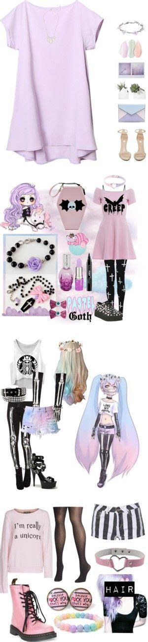 Pastel Goth By Defective Boy On Polyvore Featuring Mode Jeffrey