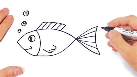 How To Draw A Fish Step By Step Fish Drawing Lesson