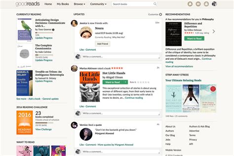 New Goodreads Homepage Now Rolling Out to Everyone! - Goodreads News ...