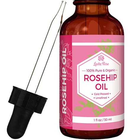 Leven Rose Organic Rosehip Oil 1 Fl Oz