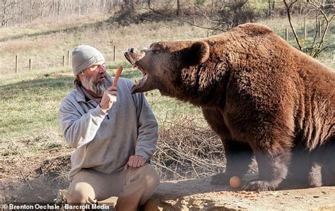 Indiana Man Lives With Two Brown Bears But Says They Are Not Pets