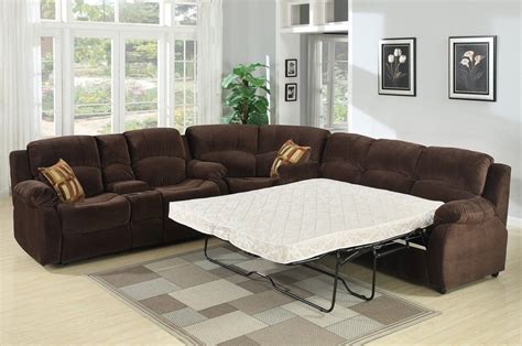 Bed Sectional Couch Tracey Recliner Sleeper Sectional Sofa S3net Pertaining To Sleeper Sectional Sofas 