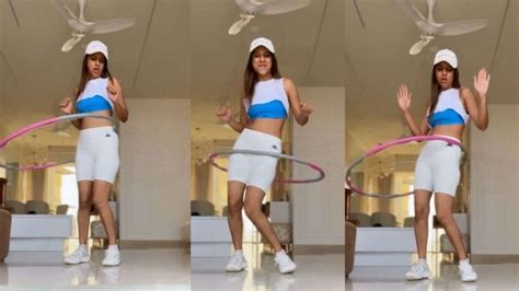 Nia Sharma Flaunts Her Hula Hooping Skills Video Goes VIRAL
