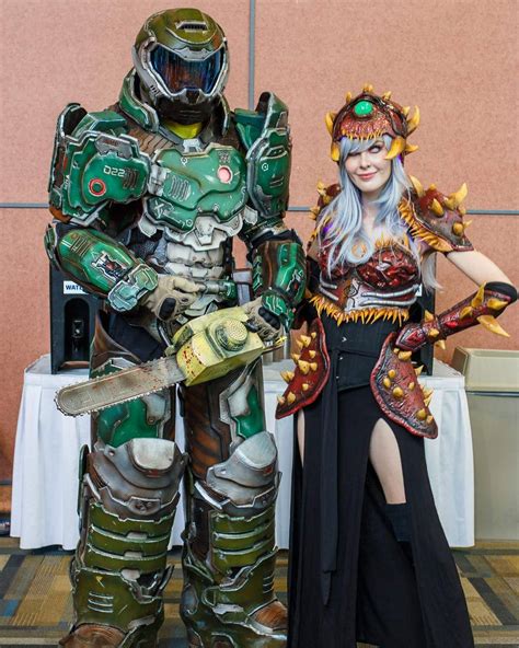 Doom Slayer And Cacodemon Cosplay Know Your Meme