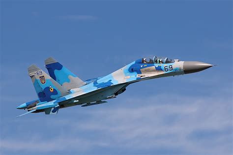 Sukhoi Su 27 Fuerza Aérea De Ucrania Fuerza Aérea De Ucrania Jets