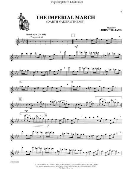 Flute Sheet Music The Imperial March Darth Vaders Theme