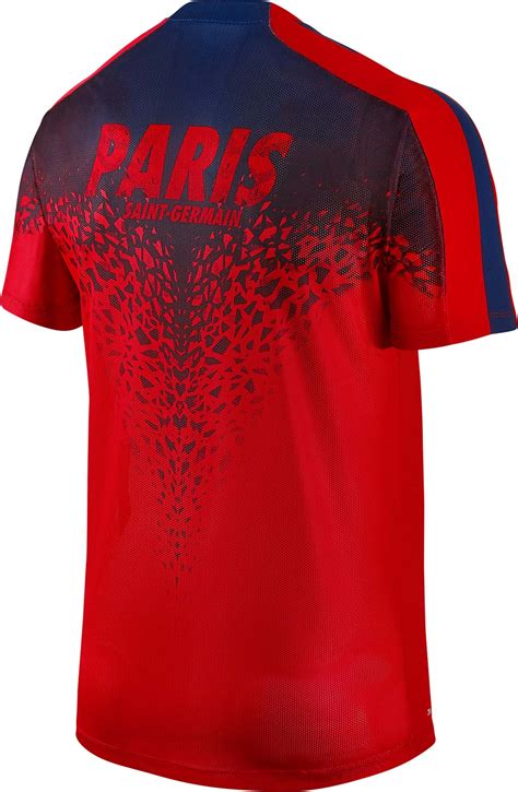 Bestel het nieuwe paris saint germain uitshirt vanaf dit weekend in deze shop (inclusief de officiële bedrukking van alle spelers of een eigen naam en nummer) of deze winkel! Paris Saint-Germain 2016 Pre-Match and Training Shirts ...