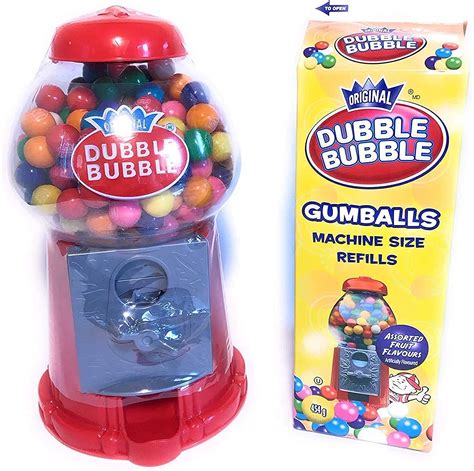 Ensemble De Machine à Bille Dubble Bubble Gumball Machine à Gomme