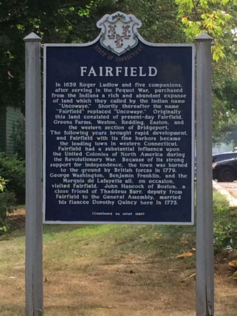 History Of Fairfield Independence Hall Fairfieldct Ct Connecticut