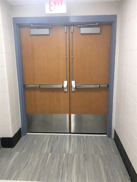 School Double Doors