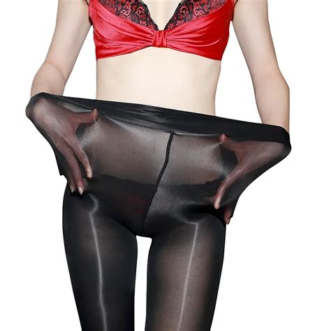 8d super elastic magical stockings high elasticity anti hook sexy oil shiny pantyhose shining