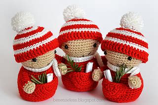 Da utilizzare come bomboniere, spille o per. Ravelry: Amigurumi Winter Wonderland - patterns