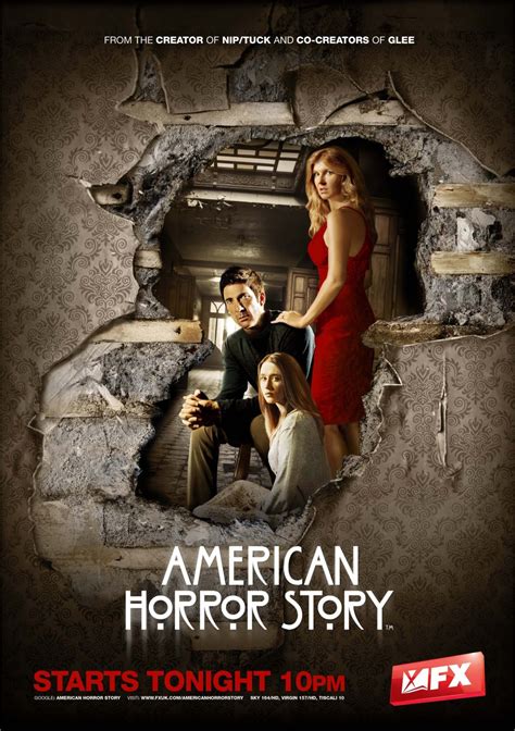 American Horror Story Season 1 Uk Promotional Poster American