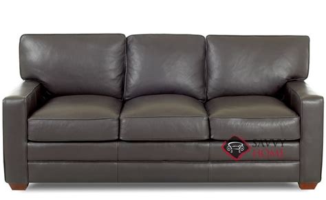 Save 15% with coupon *. Waltham Leather Sleeper Sofas Queen by Savvy is Fully ...