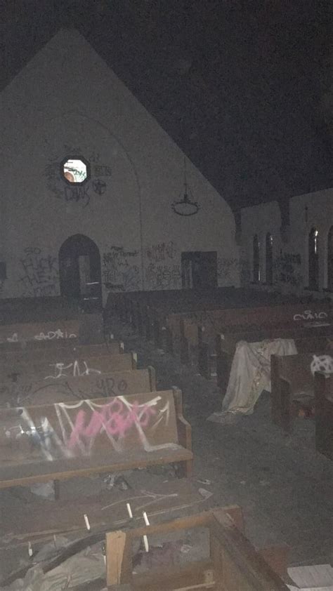 Church On Campus Of Abandoned Sleighton Farm School For Girls Abandoned