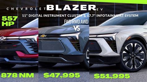 2024 Chevrolet Blazer Ev Differences In Ss Vs 1lt 2lt And Rs Trims