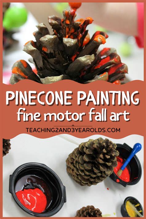 Pinecone Rolling Painting Activity Artofit