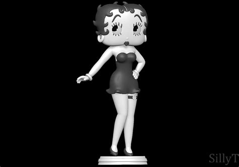 Betty Boop 3d Print Model Cgtrader