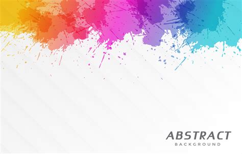 Colorful Splash Abstract Background Design 4584973 Vector Art At Vecteezy