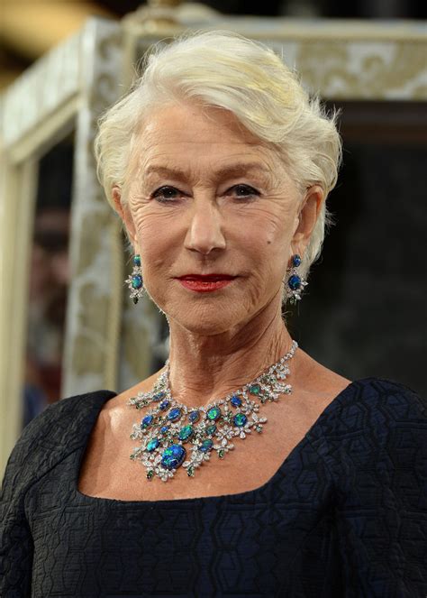 Her performance as britain's queen elizabeth in the. Helen Mirren Dangling Gemstone Earrings - Newest Looks ...