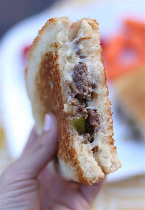 A combination of lean ground beef and apple cider vinegar makes this sloppy joe recipe slightly sweet and slightly tart, made right there in your instant pot®. Ground Beef Philly Cheesesteak Sandwiches | Recipe | Cheesesteak, Sandwiches, Best grilled cheese