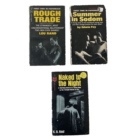 X Pulp Gay Paperbacks Rough Trade Summer In Sodom Naked To The Night Antiquarian