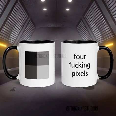 Scp Four Fucking Pixels Mug With Color Inside Etsy Canada