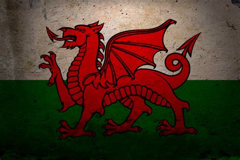 Flag Of Wales Hd Wallpapers Background Images