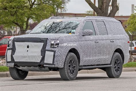Rugged Ford Expedition Spied Could Be The Off Road Ready Tremor
