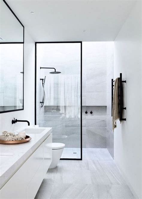 25 Inspiring And Stylish Minimalist Bathrooms Shelterness