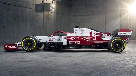 Alfa Romeo Racing Orlen Launches Its New C41 F1 Car For 2021 Season