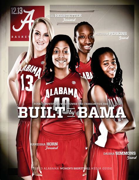 2012 Womens Basketball Media Guide By Alabama Crimson Tide Issuu