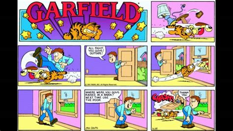 Complete Garfield Comic Strips 1984 Youtube